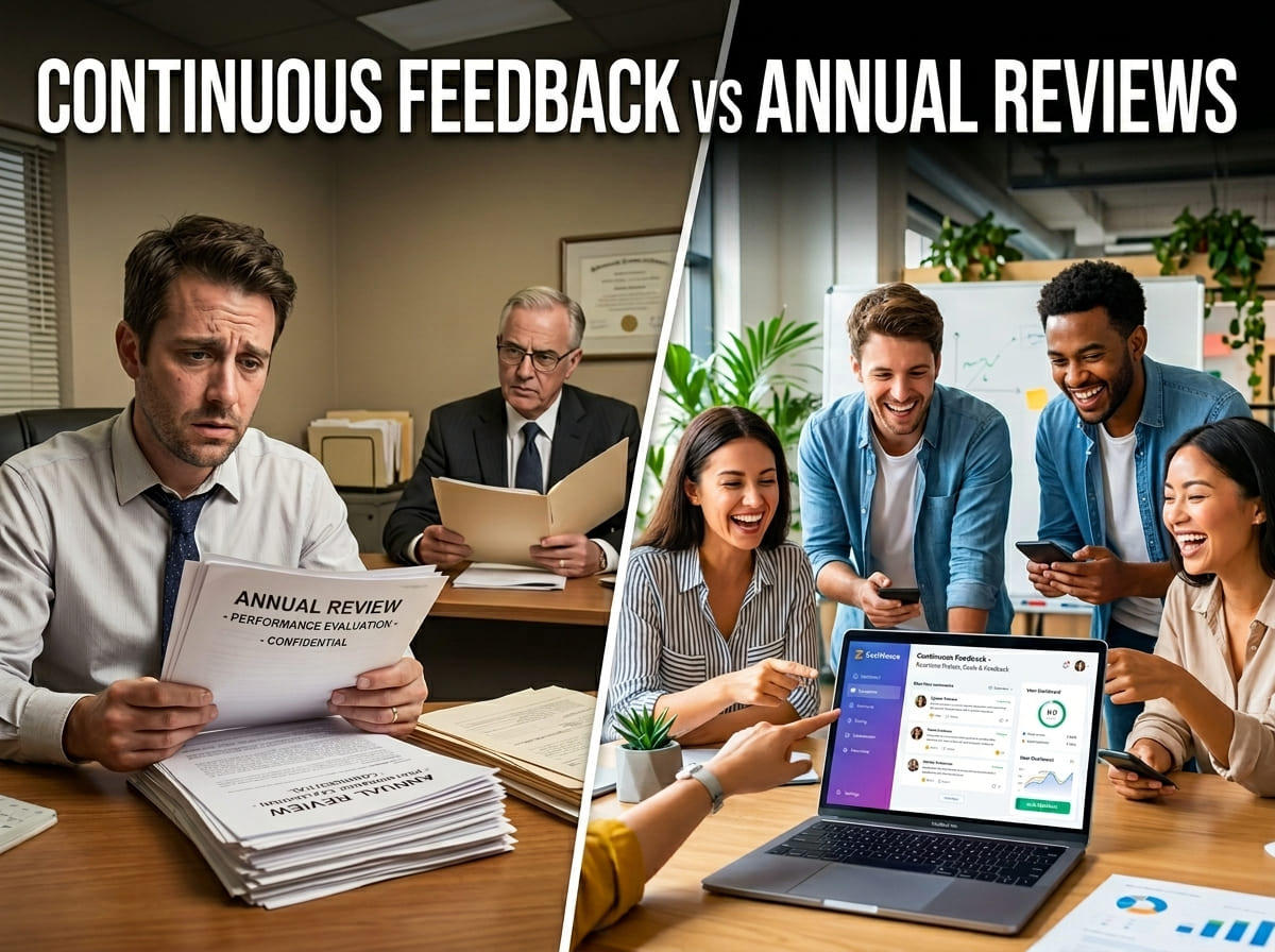 Continuous Feedback vs Annual Reviews