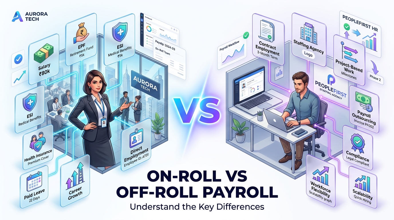 On-Roll vs Off-Roll Payroll