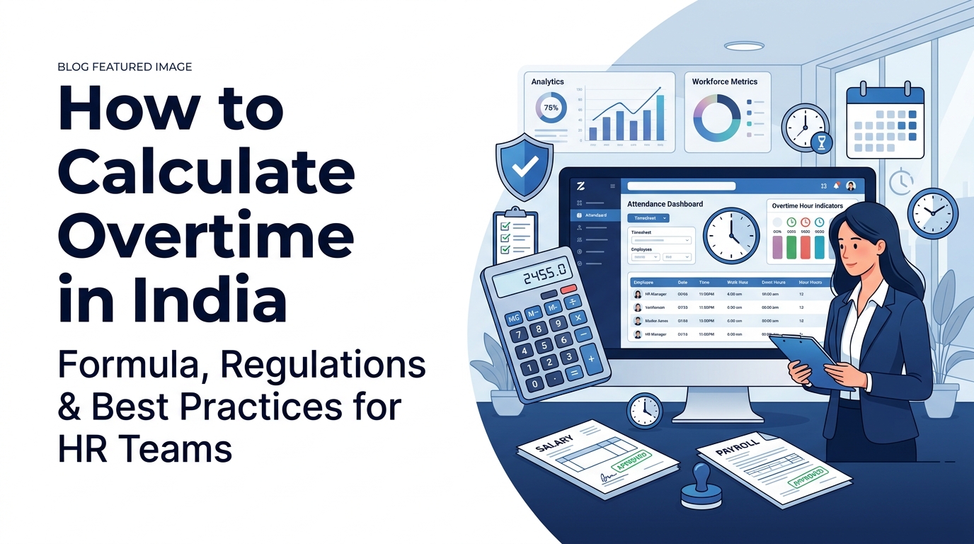 How to Calculate Overtime in India: Formula, Regulations & Best Practices for HR Teams