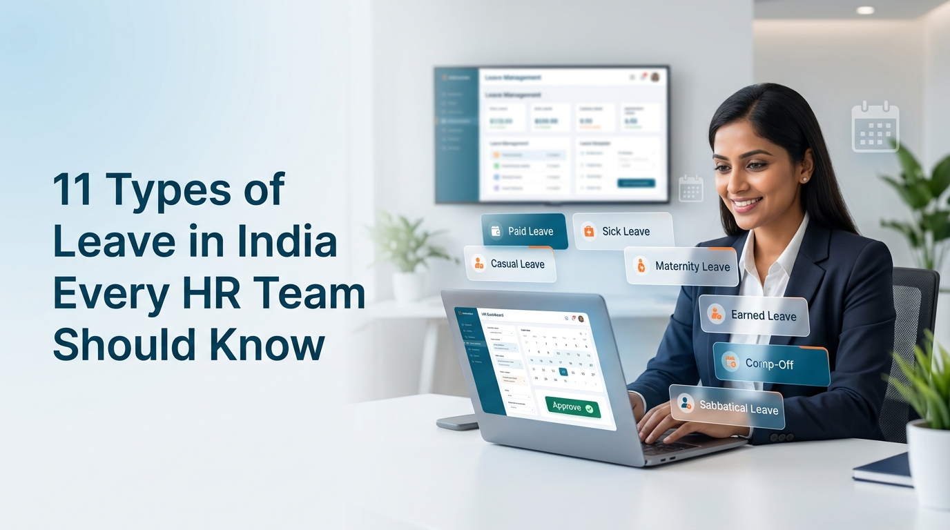 11 Types of Leave in India Every HR Team Should Know